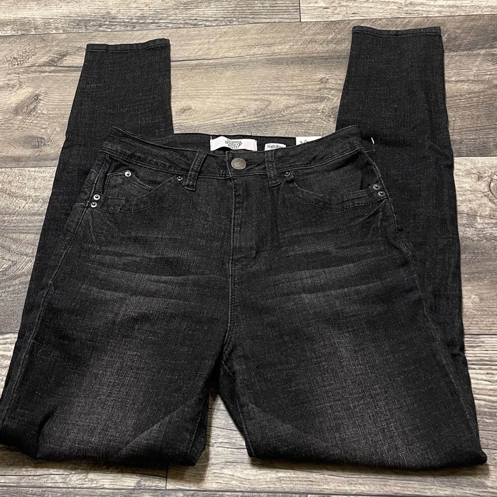 YMI Black High Rise Skinny Jeans